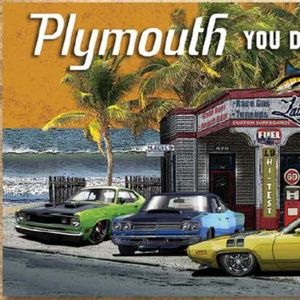55 x 24 Vinyl Banner Chrysler Plmouth MOPAR